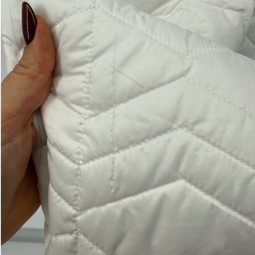 The North Face Women's‎ Quilted Full Zip Jacket White Winter Coat Size XL - Picture 13 of 13